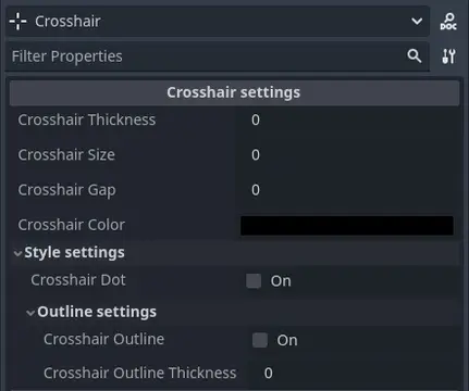 Customizable Crosshair Lite preview image