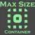 Max Size Container icon image