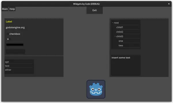 widgets by code (gdscript) preview image