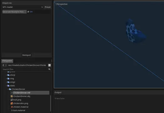 .mtl loader background image