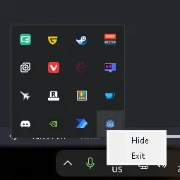 Godot System Tray preview image