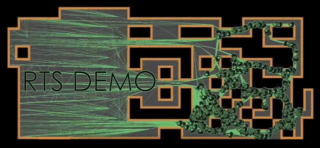 RTS mouse selection and navmesh move thumbnail image