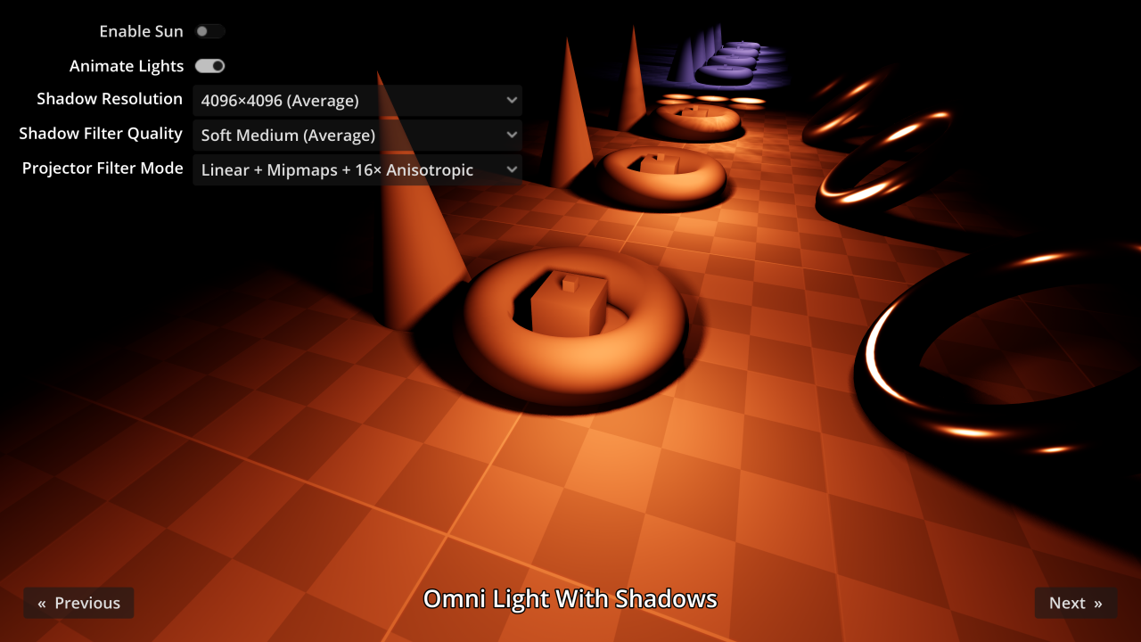 3D Lights and Shadows Demo hero image