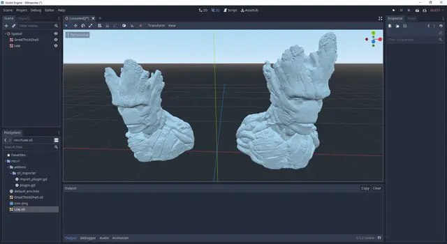 STL importer preview image