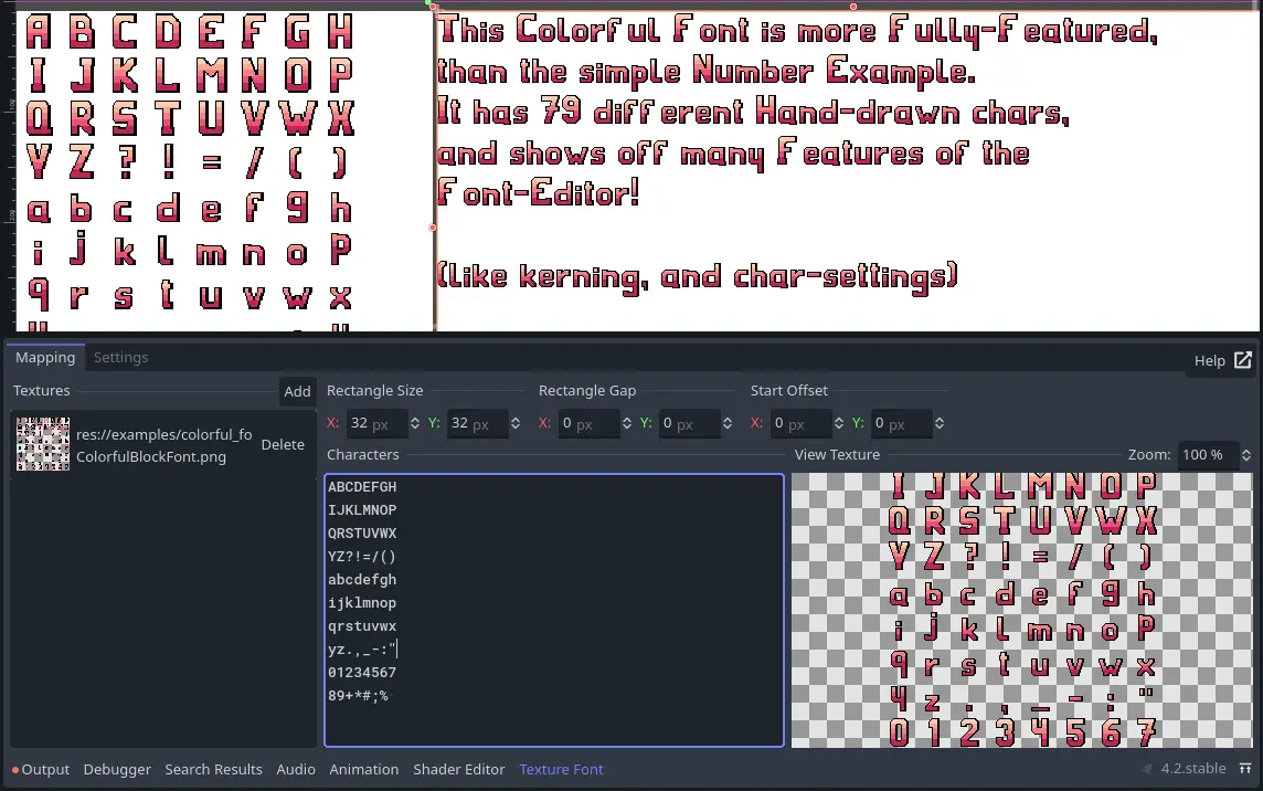 TextureFont hero image