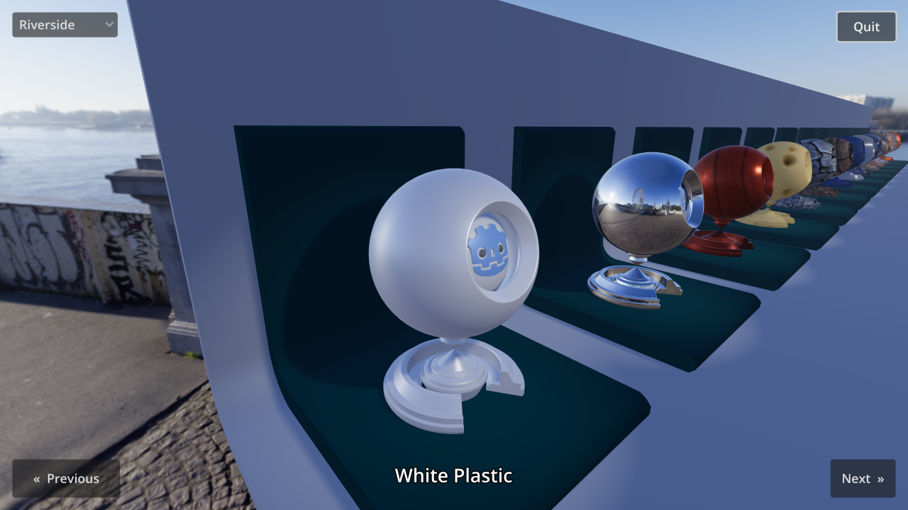 Material Testers Demo background image