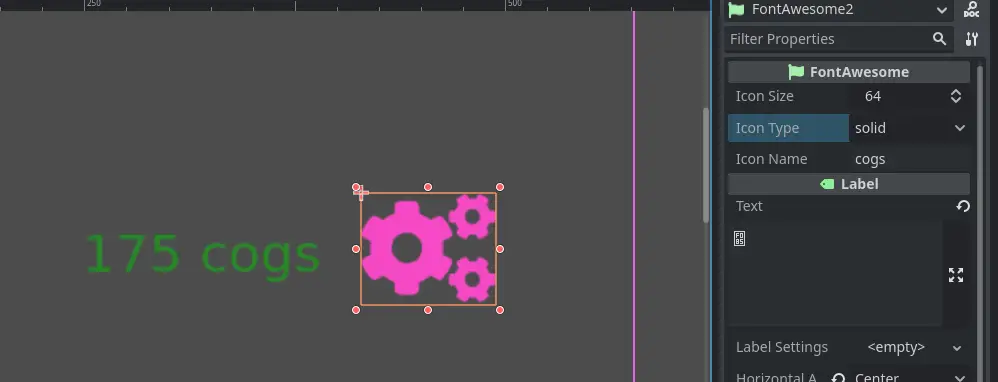 Godot FontAwesome 5 hero image