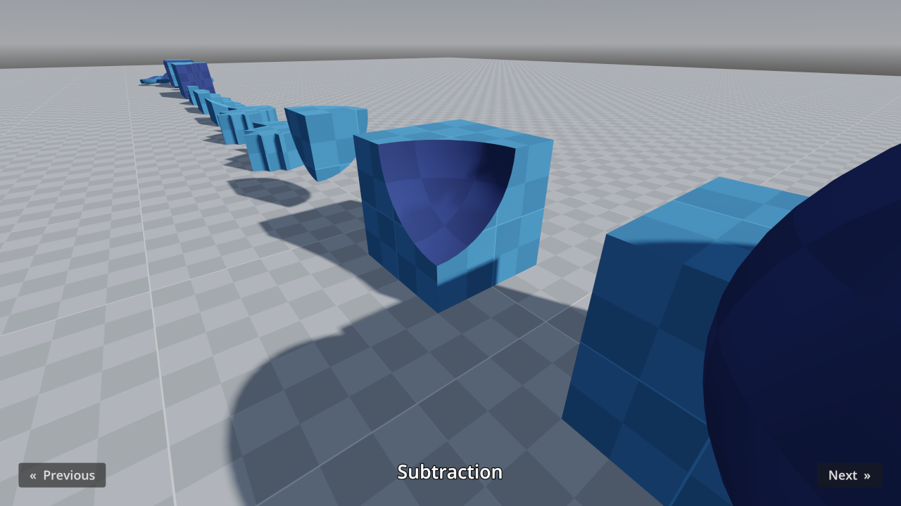 Constructive Solid Geometry (CSG) Demo hero image