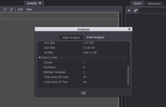 Godot Project Analytics background image