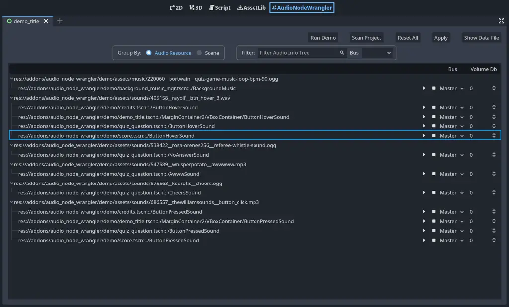 Audio Node Wrangler Addon hero image
