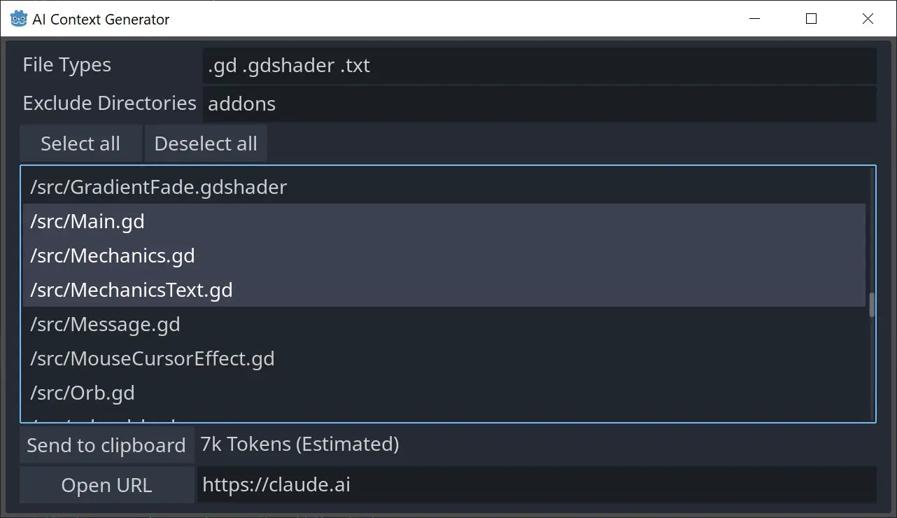 AI Context Generator hero image