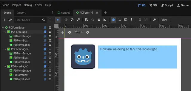 GodotPDForm preview image