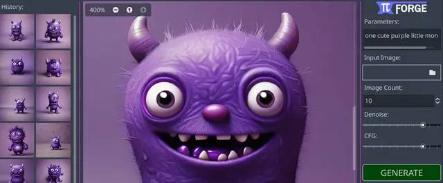 Piforge AI Image generator thumbnail image