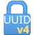 Crypto UUID v4 icon image