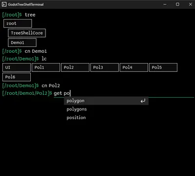 Godot Node Tree Shell thumbnail image