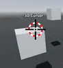 Godot 3D Cursor background image
