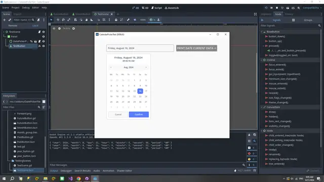 DatePickerButton preview image