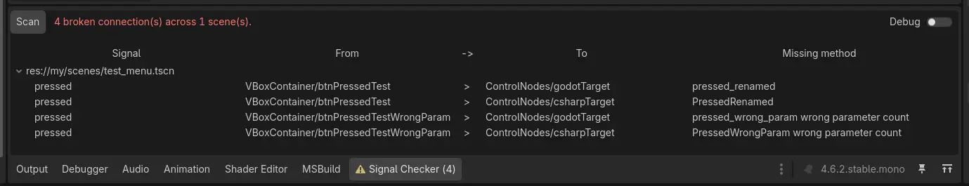 Godot Signal Checker hero image