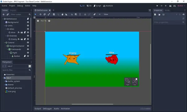 Jrpg Fragment - Turn-Based Combat background image