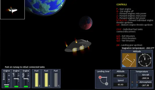Simplified Flight Simulation thumbnail image