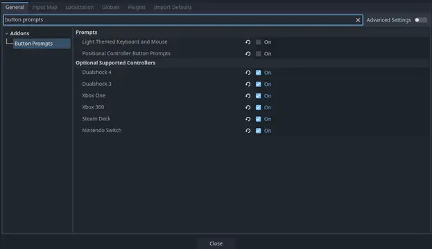 Button Prompts For Godot thumbnail image