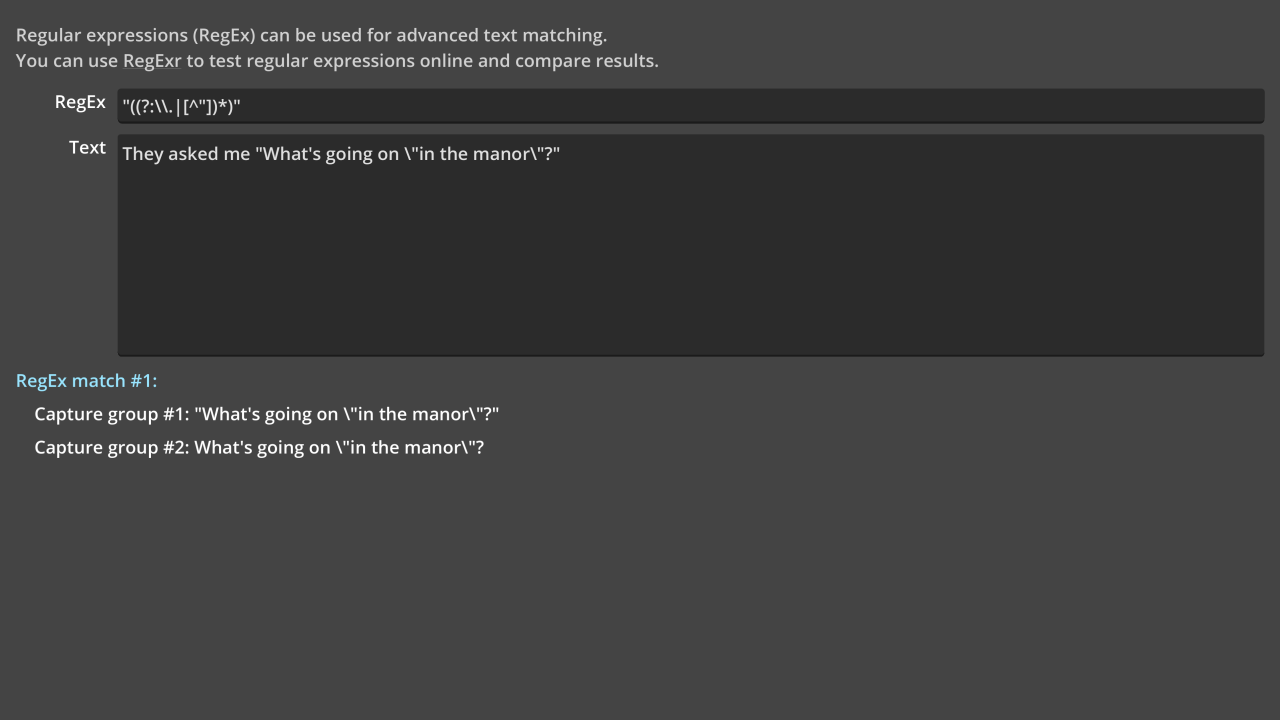 RegEx (Regular Expressions) Demo preview image