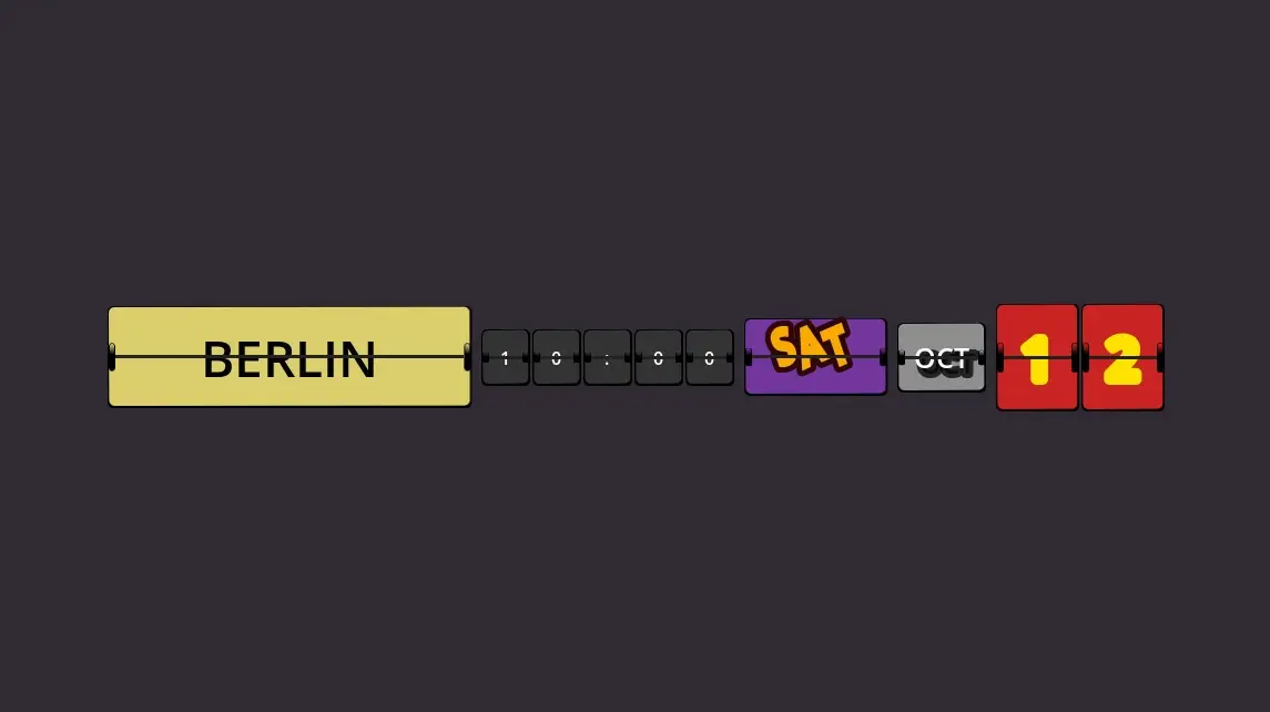 Split Flap Label hero image