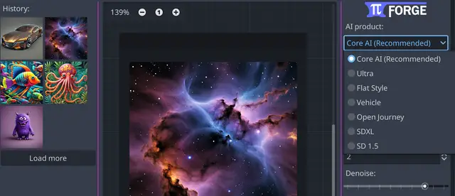 Piforge AI Image generator thumbnail image