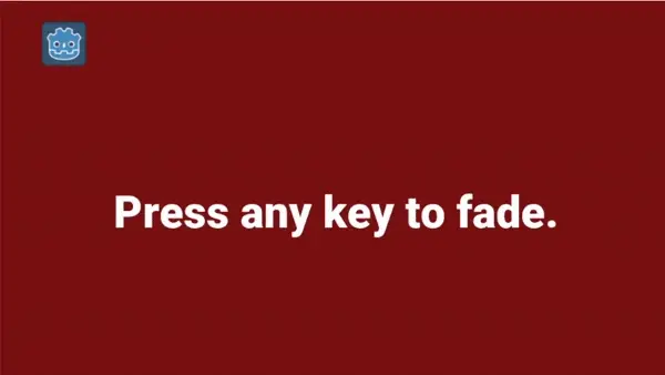 Fancy Fades Scene Changes (Godot 3.x) background image