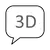 SpeechBubble3D icon image
