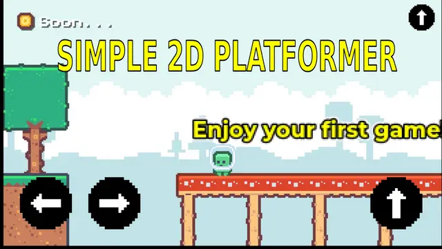 Casual 2D Platformer hero image