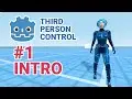 Godot Third Person Controller thumbnail image