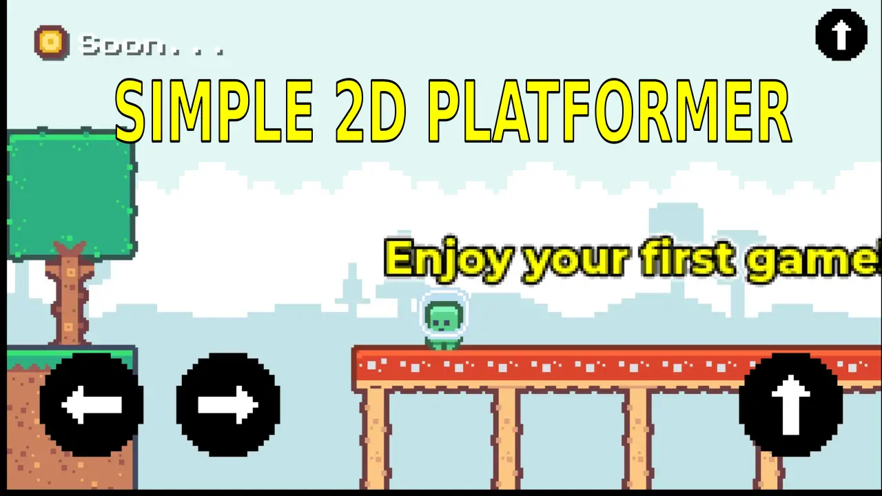 Casual 2D Platformer hero image