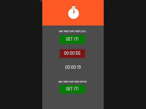 Idle-counter button background image