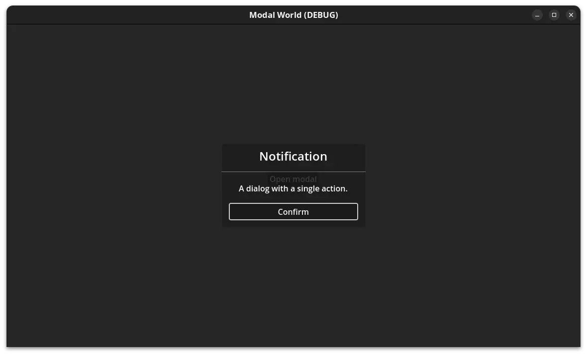 Modal World hero image