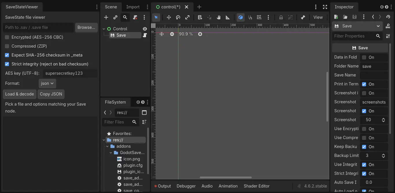 Addon Save (4.x) hero image