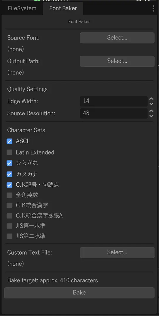 Font Baker hero image