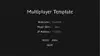 Godot 3D Multiplayer Template thumbnail image