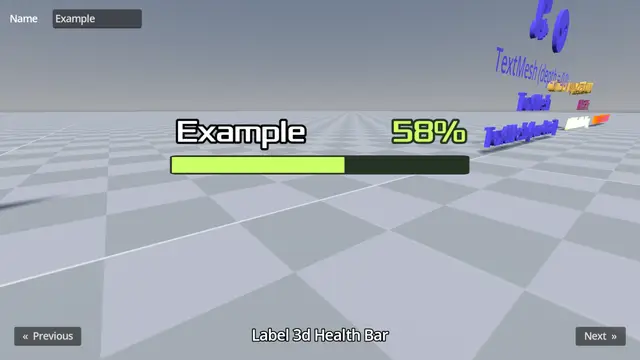 3D Labels and Texts Demo preview image