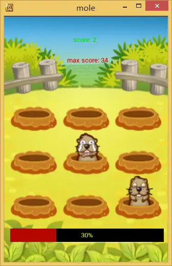 a mole game hero image