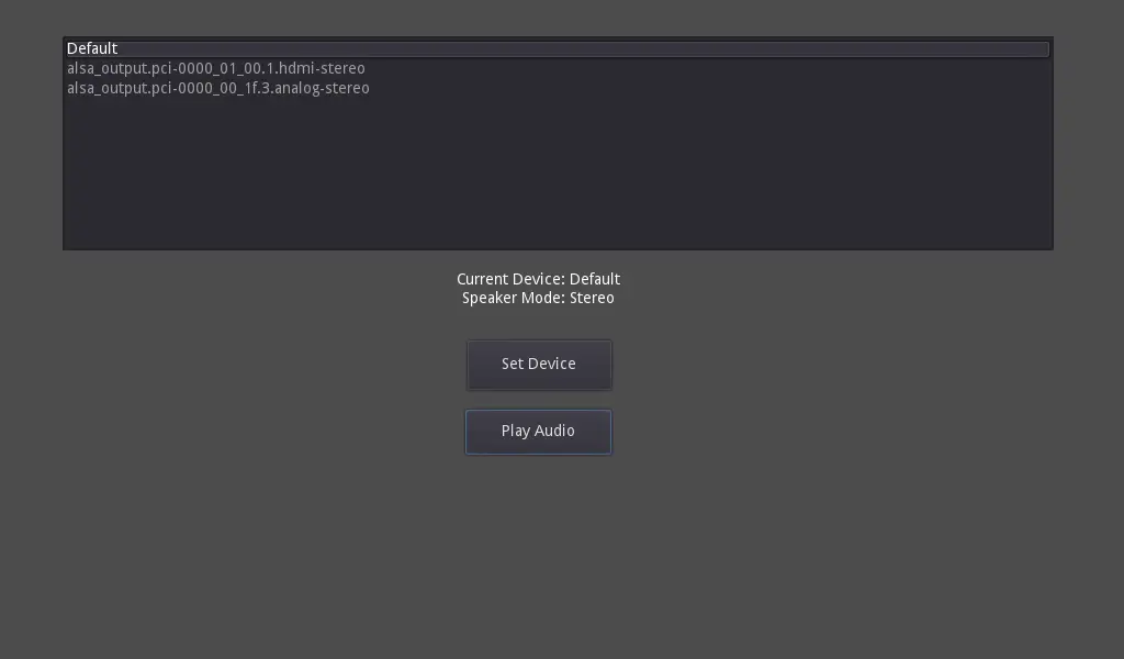 Audio Device Changer Demo hero image