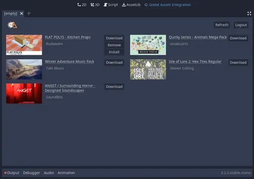 Godot Assets Integration preview image