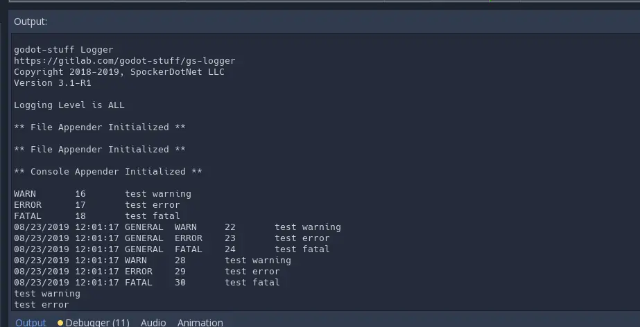Godot-Stuff Logger 3.3 hero image