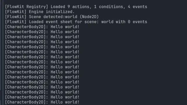FlowKit: Godot Visual Scripting thumbnail image