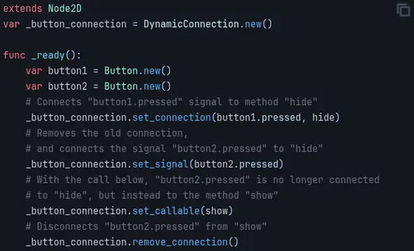 Dynamic Connection: Remove Signal Connection Boilerplate preview image