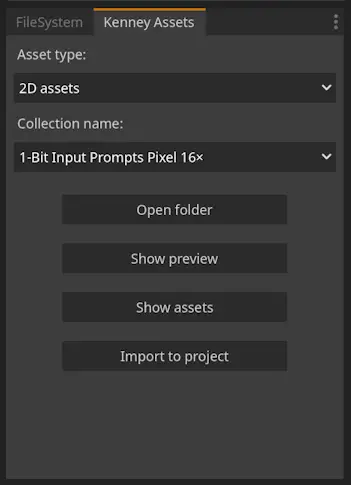 Kenney Assets Helper hero image