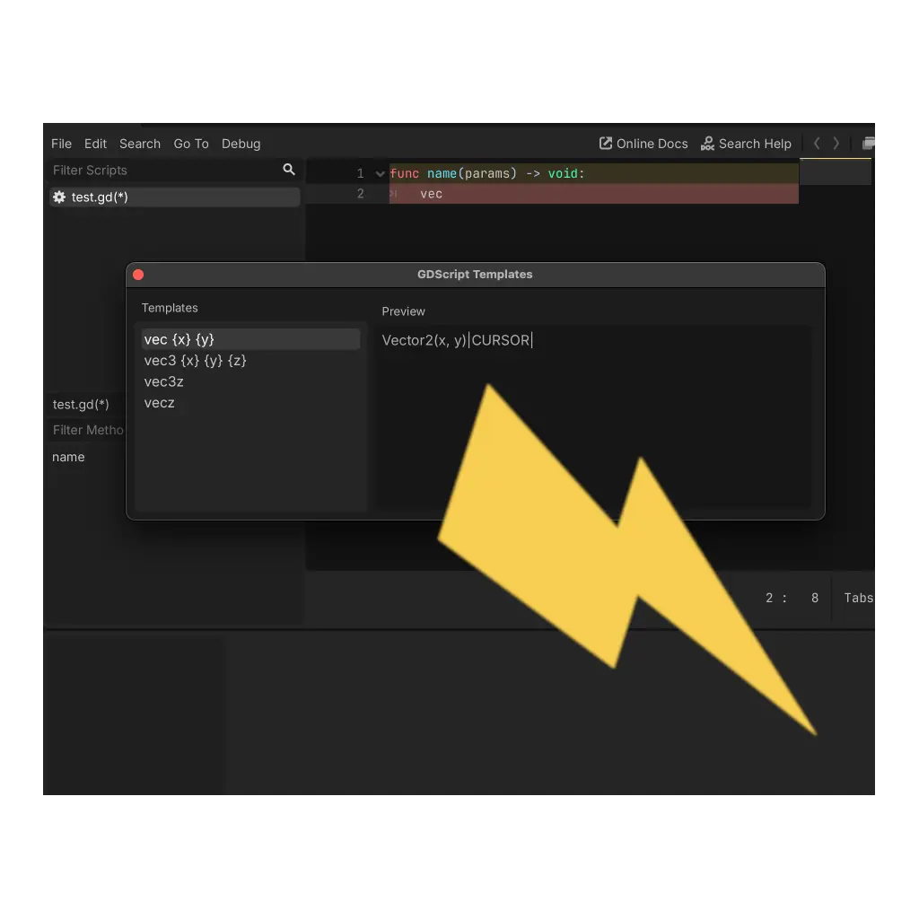 GDScript Templates hero image