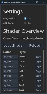 Copy Correct Shader Parameters preview image