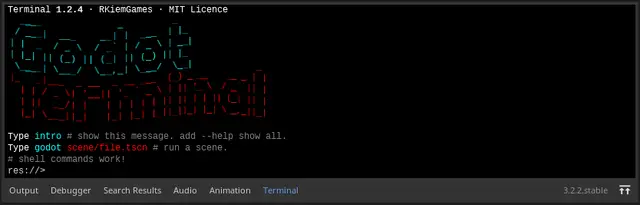 Godot Terminal preview image