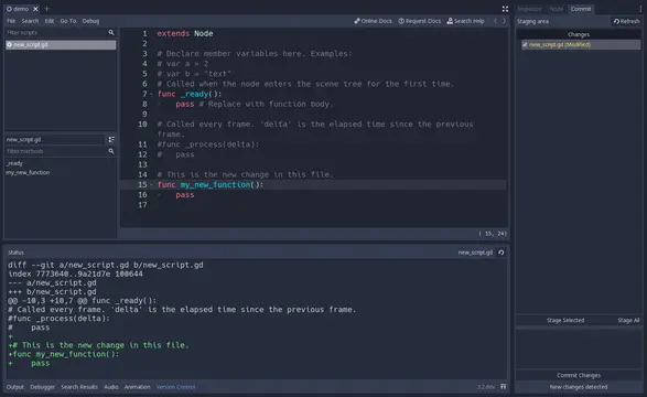 Godot Git Plugin (3.2-3.4) thumbnail image